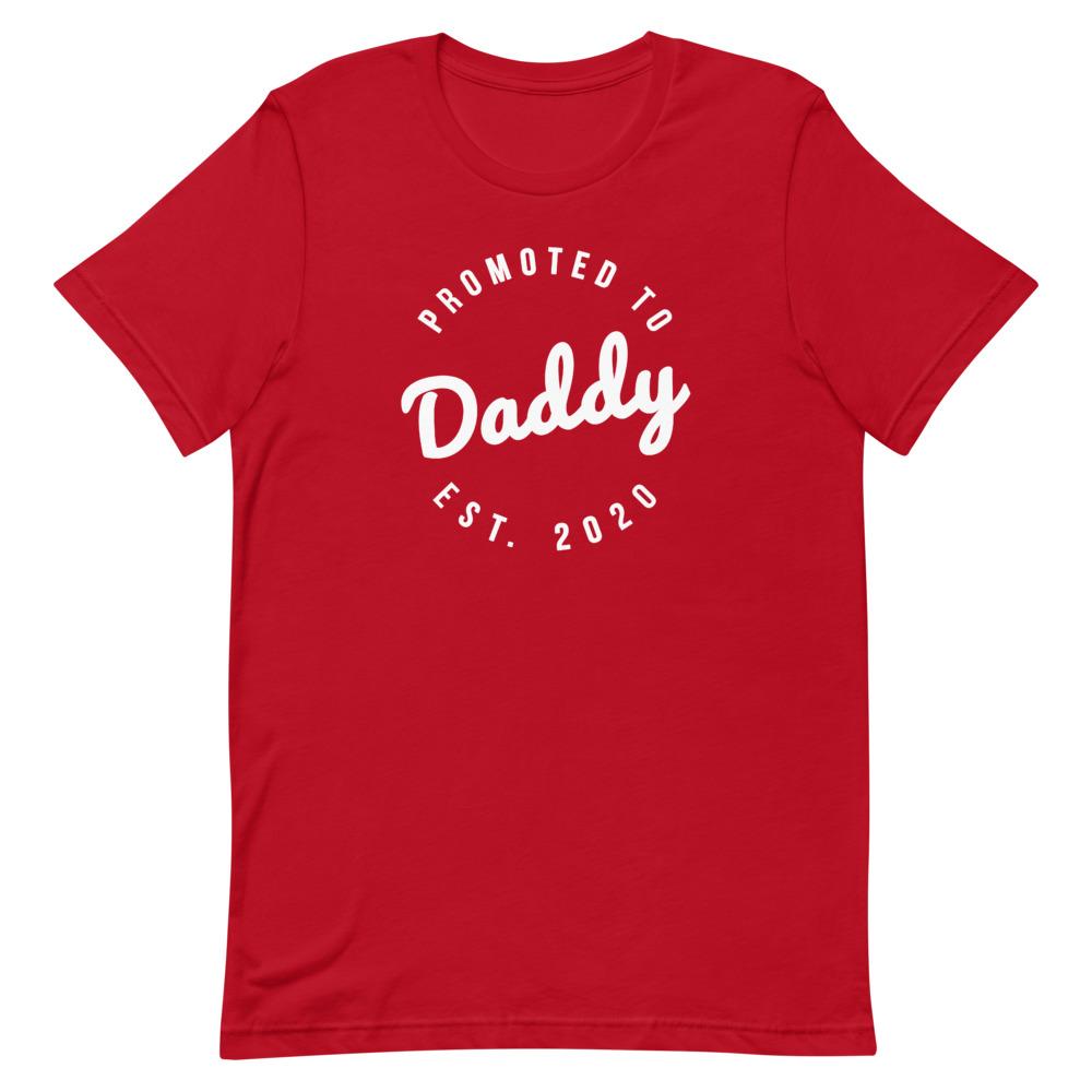 Promoted to Daddy Shirt That Is So Dad Red S 