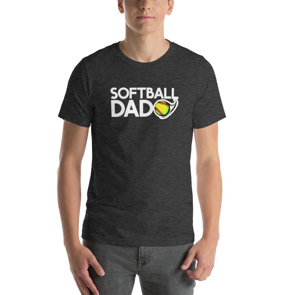 Softball Dad Shirt That Is So Dad Dark Grey Heather XS 