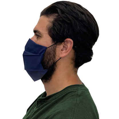 XL Face Mask- Reusable & Washable with Cotton Blend Fabric - Adjustable with Pocket Filter Face Mask Square Up Fashions 