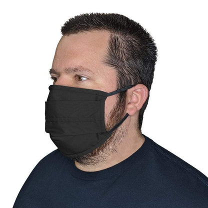 XXL Face Mask- Reusable & Washable with Cotton Blend Fabric Face Mask Square Up Fashions Black 1 Individual 